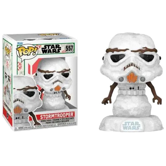 Funko Pop! Winter Edition Star Wars Stormtrooper 557 + Free Protector