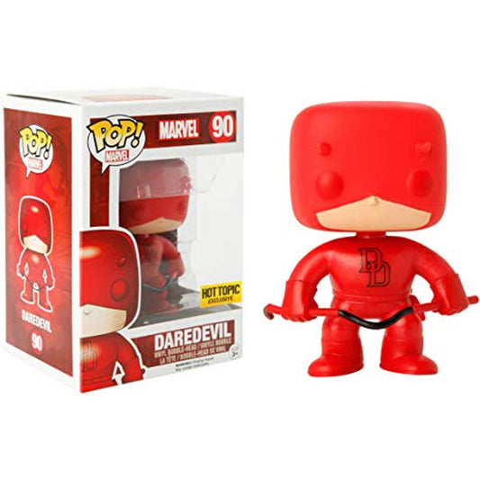 Funko Pop! Marvel Daredevil 90 Hot Topic Exclusive + Free Protector