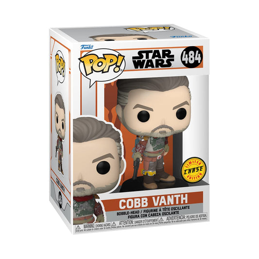Funko Pop! Star Wars Cobb Vanth 484 Chase + Free Protector