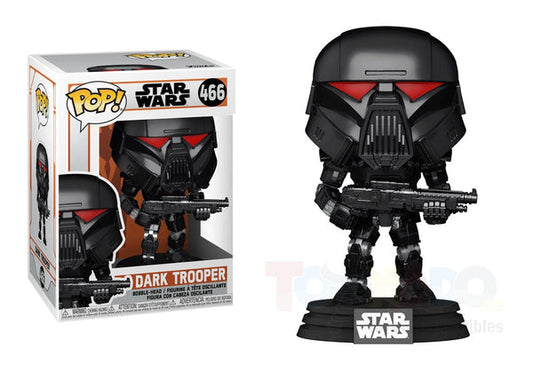 Funko Pop! Star Wars Dark Trooper 466 + Free Protector
