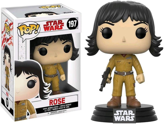 Funko Pop! Star Wars Rose 197 + Free Protector (VAULTED)