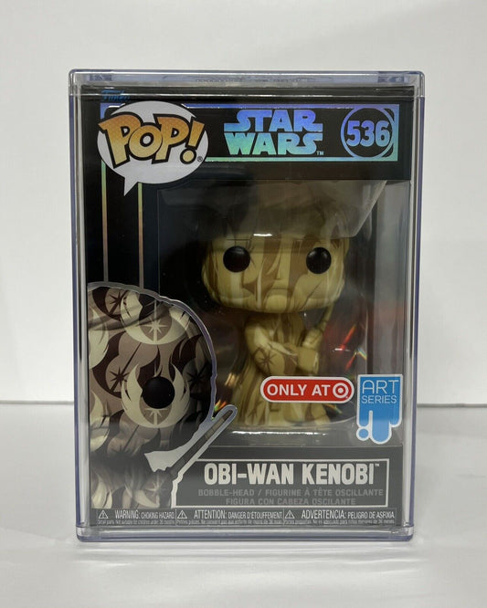 Funko Pop! Star Wars Obi-Wan Kenobi 536 Target Exclusive + Free Hardstack Protector