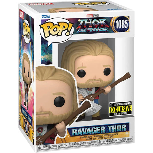 Funko POP! Marvel: Thor Love and Thunder #1085 - Ravager Thor EE exclusive + PROTECTOR!