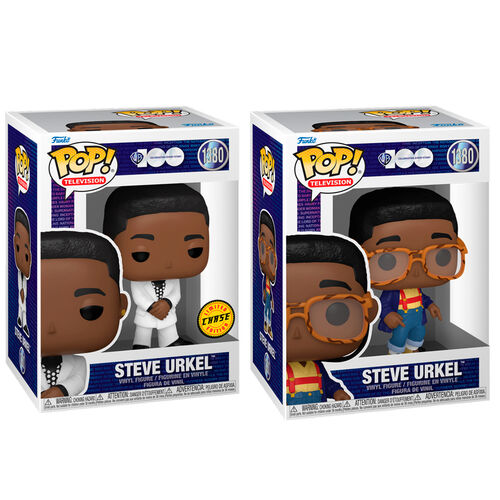 Funko Pop! Warner Bros Celebrating Every Story Family Matters Steve Urkel CHASE + Comes with FREE Regular
