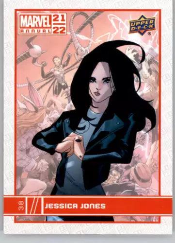 JESSICA JONES 2021-22 Upper Deck Marvel Annual Base Card #38