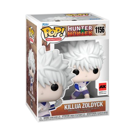 Funko POP! Animation: Hunter X Hunter #1156 Killua Zoldyck AX ANIME EXPO 2022 Exclsuive + PROTECTOR!