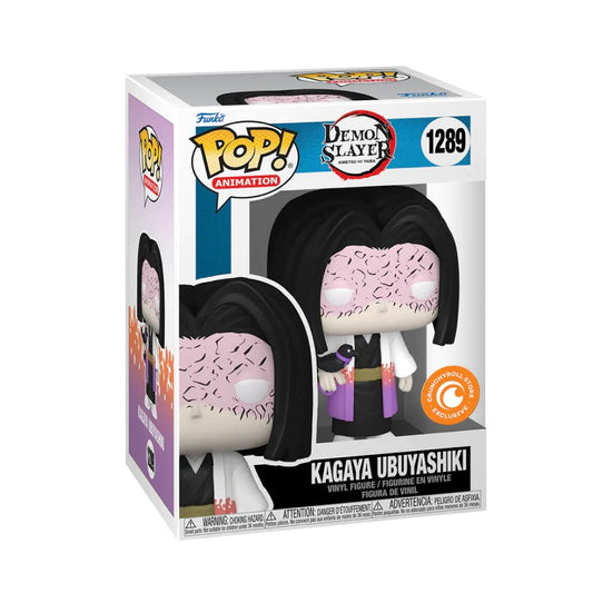 Funko POP! Animation: Demon Slayer - Kagaya Ubuyashiki Crunchyroll exclsuive #1289 + PROTECTOR!