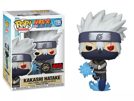Naruto Shippuden Kakashi Hatake Chase Funko Pop! Vinyl Figure #1199 + PoP Protector