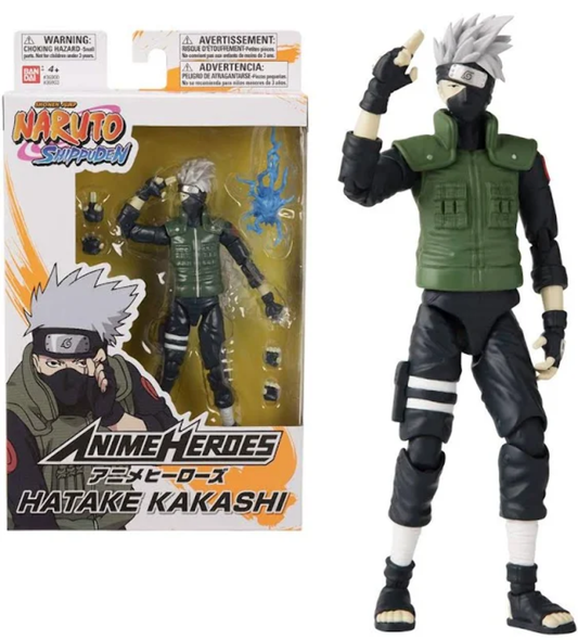 Bandai Anime Heroes Naruto Shippuden Hatake Kakashi Action Figure