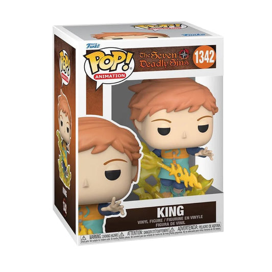 Funko Pop! The Seven Deadly Sins King 1342 + Free Protector
