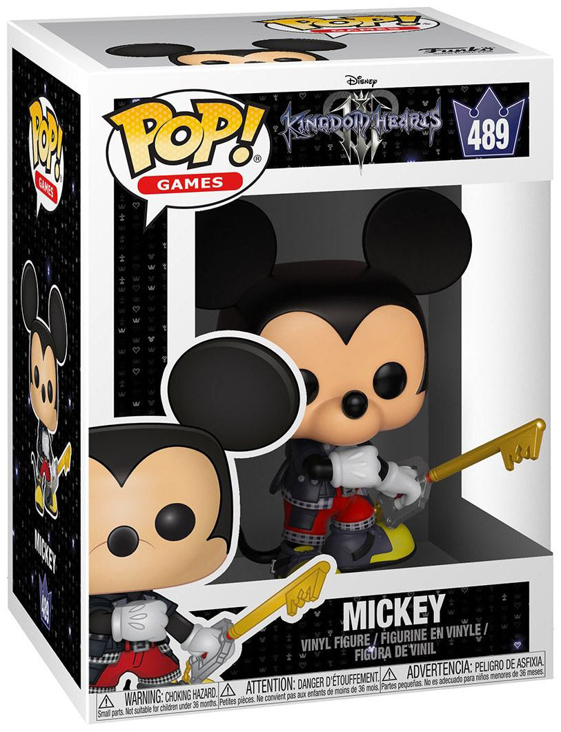 Funko POP! Disney - Kingdom Hearts #489 - Mickey + PROTECTOR!