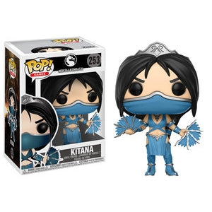 Funko Pop! Games: Mortal Kombat  Kitana 253 + Free Protector (Vaulted)