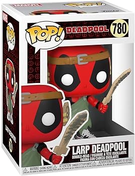 Funko Pop! 30 Nerdy Years Marvel Deadpool - LARP Deadpool 780 + Free Protector