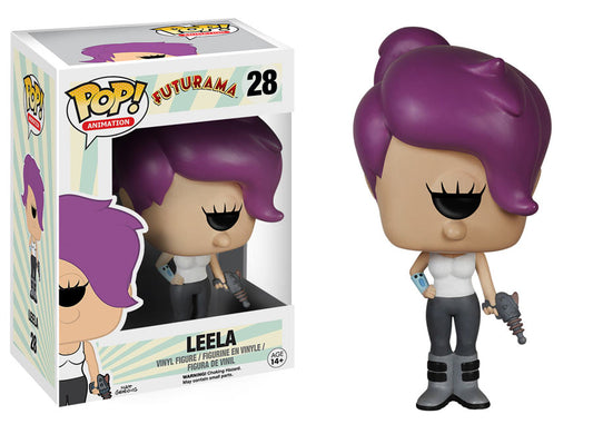 Funko POP! Futurama: Leela Vinyl Figure #28 (shelf wear)