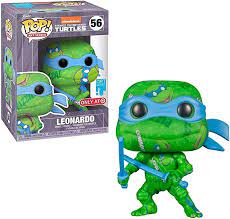 TMNT Funko Pop! Leonardo #56 Art Series Target Exclusive