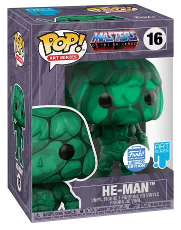 Funko POP! Art Series: Masters of the Universe #16 - He-man Funko Shop w/ Hardstack