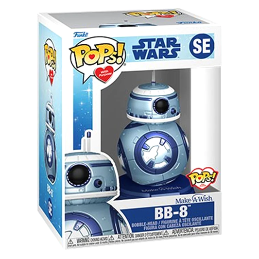 Funko Pops with Purpose! Make A Wish: Star Wars BB-8 SE + Free Protector