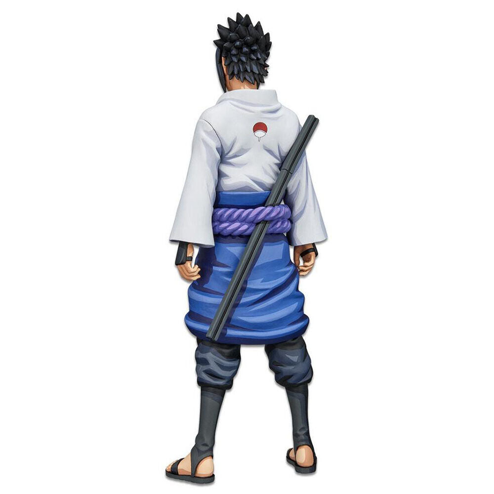 Naruto: Shippuden Sasuke Uchiha Manga Dimensions Grandista Statue Banpresto Naruto Statue