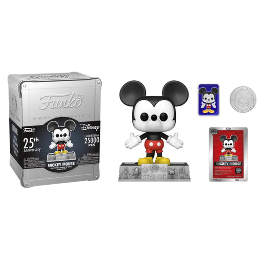 Funko POP! Classics Disney Mickey Mouse 25th Anniversary Tin 25,000pcs Sealed