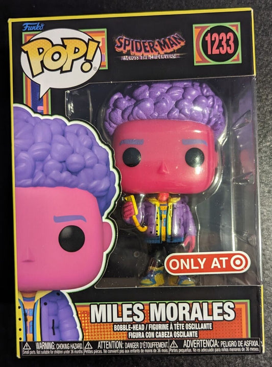 Funko Pop! Miles Morales #1233 Blacklight - Across the Spiderverse