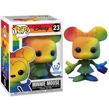 Disney Funko Pop Pride Rainbow Minnie Mouse Shop Exclusive 23 + FREE PROTECTOR