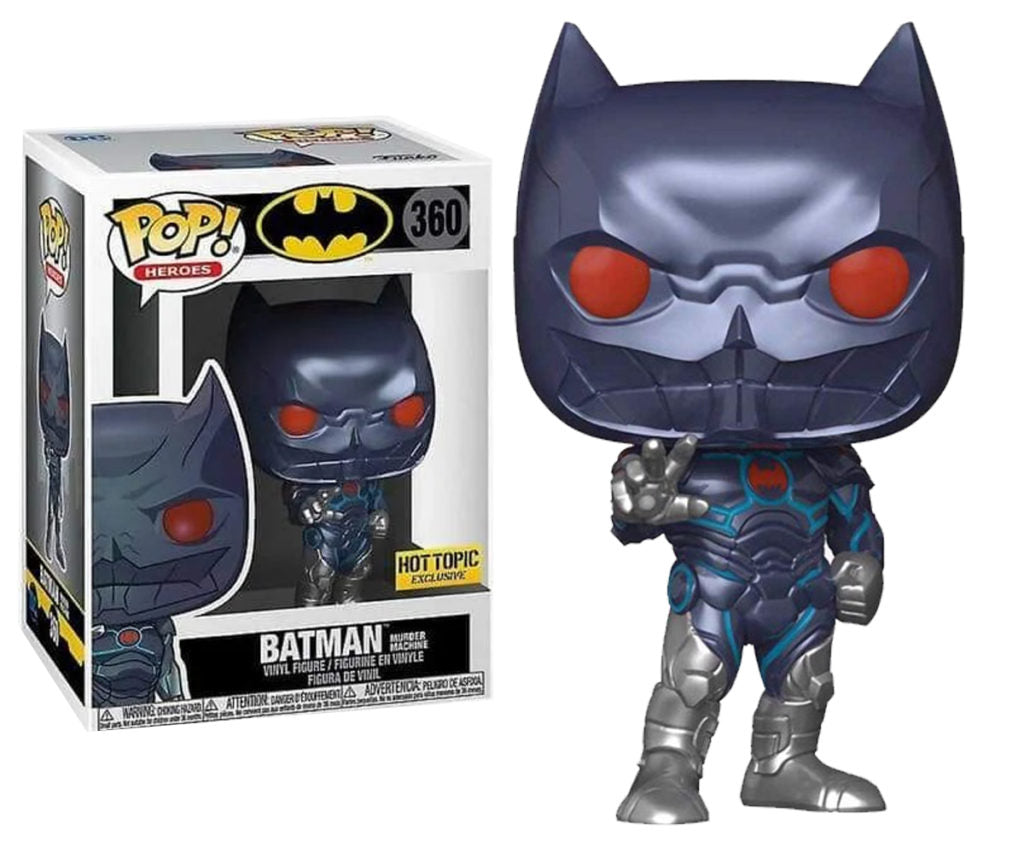 Funko POP! Heroes: 360 Batman Murder Machine Hot Topic Exclsuive + PROTECTOR!