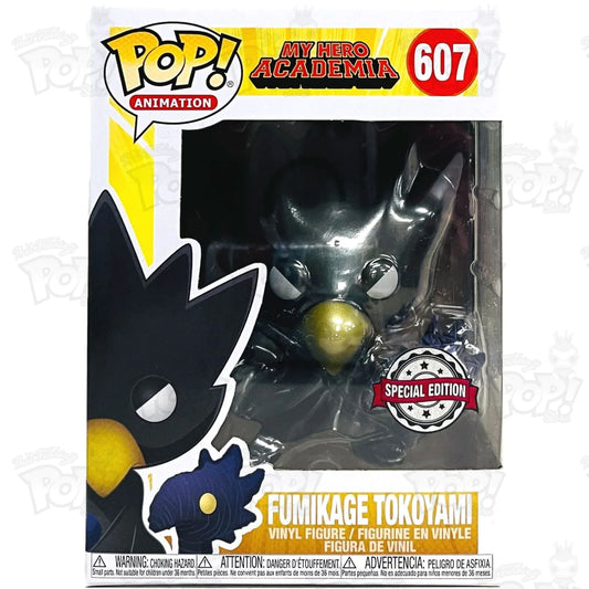 MHA My Hero Academia Fumikage Tokoyami 607 Metallic Special Edition Funko POP!