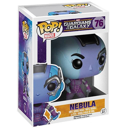 Funko POP! Marvel Guardians of the Galaxy Nebula 76 (VAULTED) + Free Protector