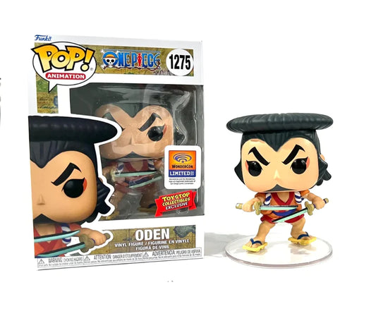 Funko POP! animation: One Piece - Oden #1275 Wondercon Limited Toystop Collectibles Exclusive + PROTECTOR!