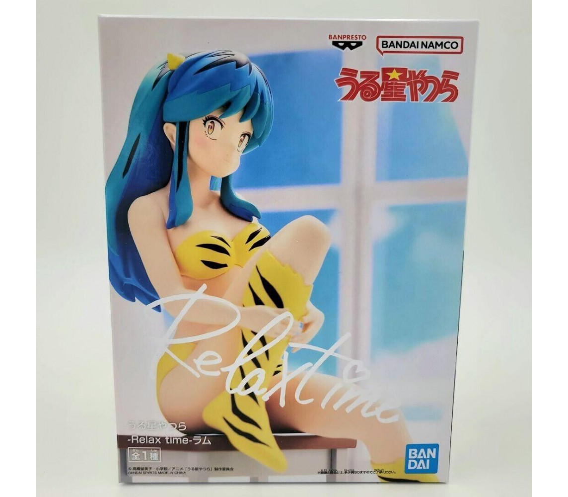 Urusei Yatsura Lum Relax Time Statue Banpresto Urusei Yatsura Statue