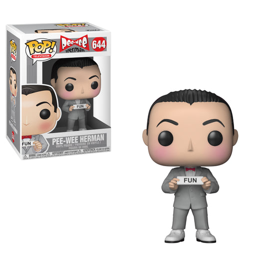 Funko Pop! Television 644 Pee-Wee Herman Playhouse Pee Wee Peewee Pop