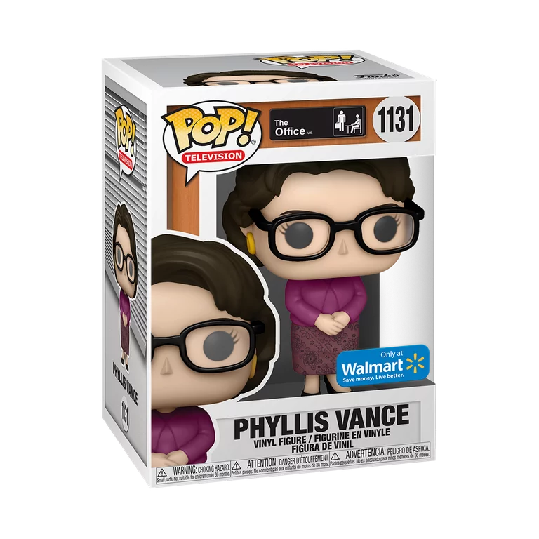 Funko POP! TV: The Office - Phyllis Vance - Walmart Exclusive #1131