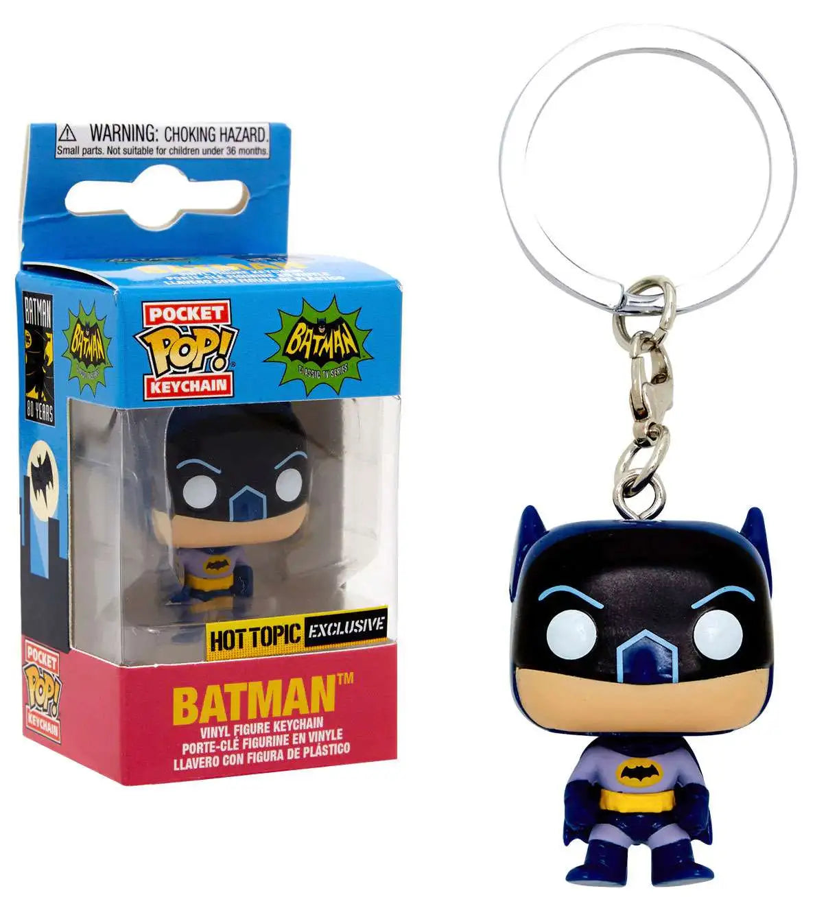 Pocket POP! Keychain - Batman  CLASSIC TV SERIES HOT TOPIC Exclusive
