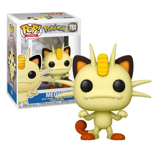 Funko POP! Games: Pokemon #780 Meowth + Protector!
