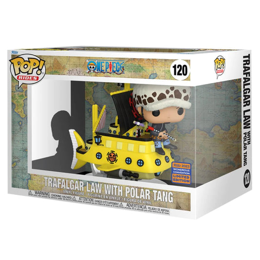 Funko PoP Trafalgar Law with Polar Tang #120 One Piece (Wondrous 2023 Shared Convention)