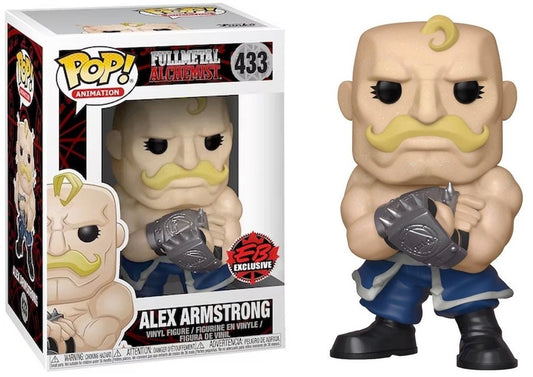 Funko POP! Animation: Full Metal Alchemist - #433 - Alex Armstrong EB Games Exclusive + PROTECTOR!