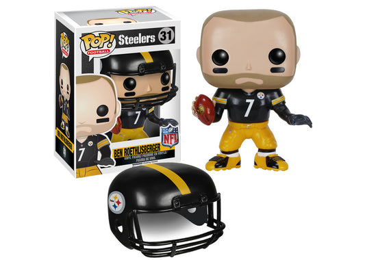 Funko POP! Football - STEELERS - Ben Roethlisberger #31 + PROTECTOR!