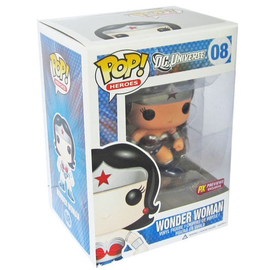 Funko POP! Heroes: DC Universe #08 - Wonder Woman PX Exclusive + PROTECTOR! 1