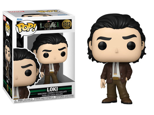 Pop! Marvel Loki Season 2 Vinyl Bobble-Head Loki #1312 + POP PROTECTOR