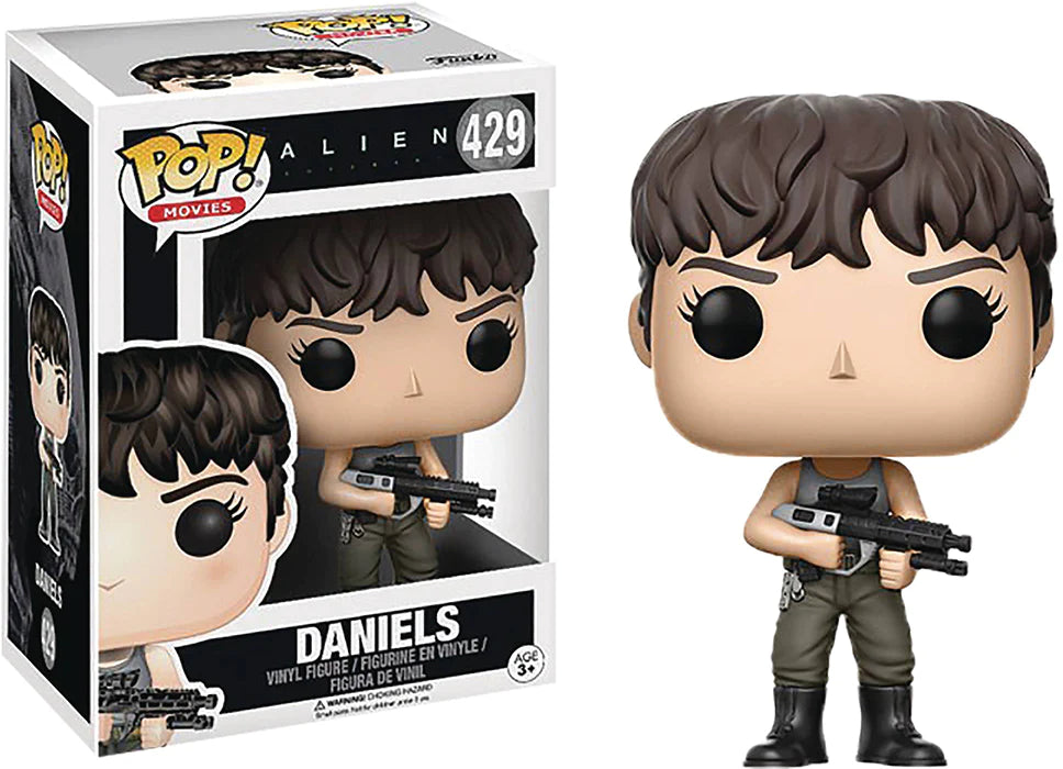 Funko Pop Movies Alien Covenant Daniels #429 (VAULTED) + PoP Protector