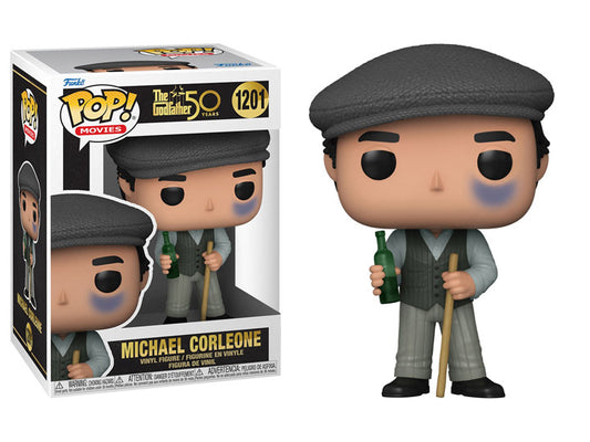 Pop! Movies The Godfather 50th Anniversary Vinyl Figure Michael Corleone (Sicily Clothes) #1201 + PoP Protector