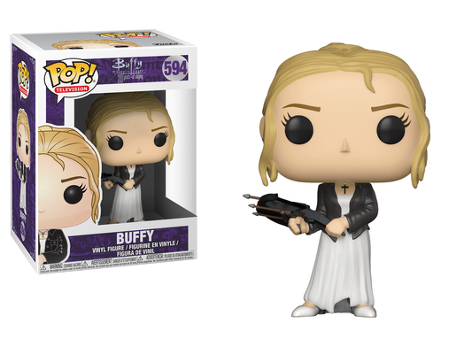 Funko Pop! Television Buffy the Vampire Slayer Vinyl Figure Buffy #594 (VAULTED) + Free Protector