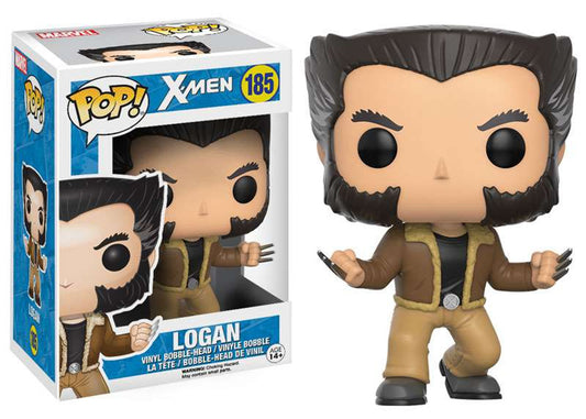 Funko POP! Marvel X-MEN #185 - Logan (VAULTED) + PROTECTOR!