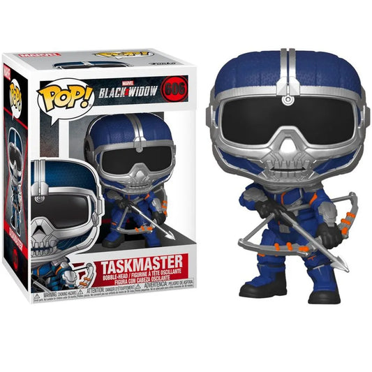 Funko POP! Black Widow Marvel - Taskmaster #606 + PROTECTOR!
