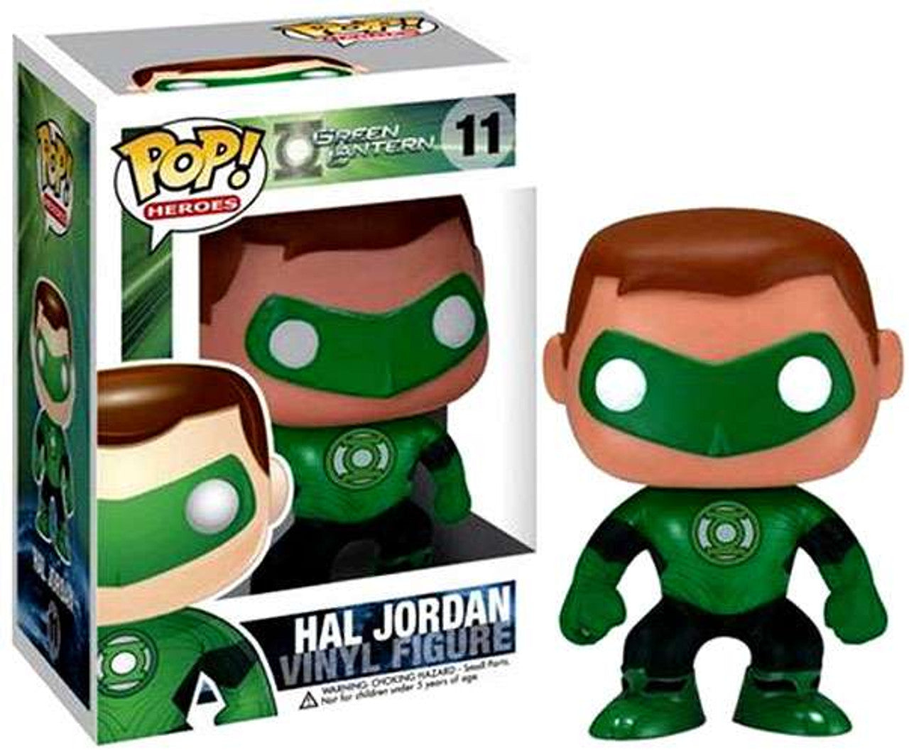 Funko POP! Heroes: Green Lantern #11 - Hal Jordan + PROTECTOR!