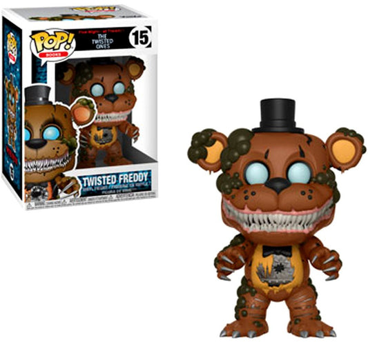Funko POP! Five Nights at Freddy’s (FNAF) The Twisted Ones - Twisted Freddy 15 + Free Protector (slight box ware)