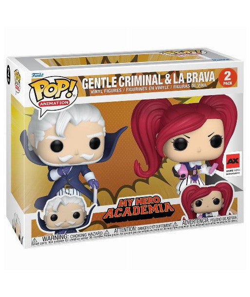 Funko POP! Animation: My Hero Academia - Gentle Criminal & La Brava 2 pack Anime expo