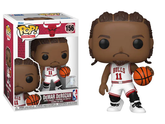 Funko POP! BASKETBALL : Chicago Bulls #156 - DeMAR DeRozan + PROTECTOR!