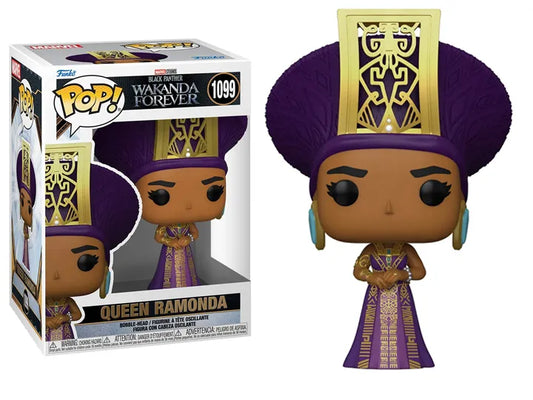 Funko POP! Marvel: Black Panther Wakanda Forever #1099 - Queen Ramonda + PROTECTOR!