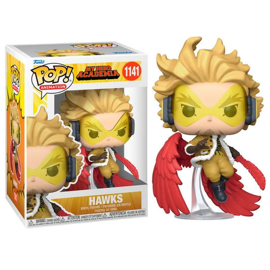 Funko POP! Animation: My Hero Academia - Hawks #1141 + PROTECTOR!